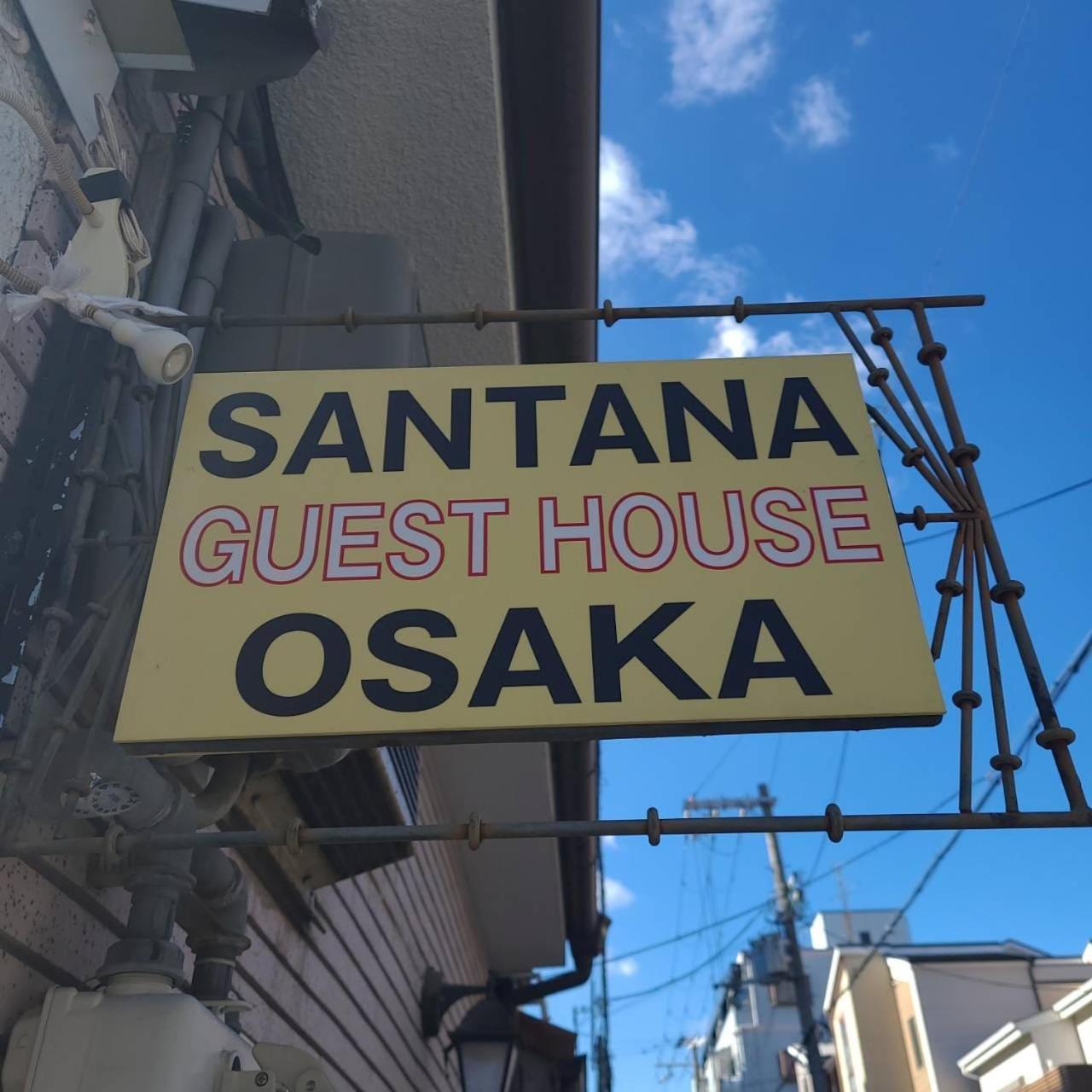 Santana Guest House Ōsaka Exterior foto